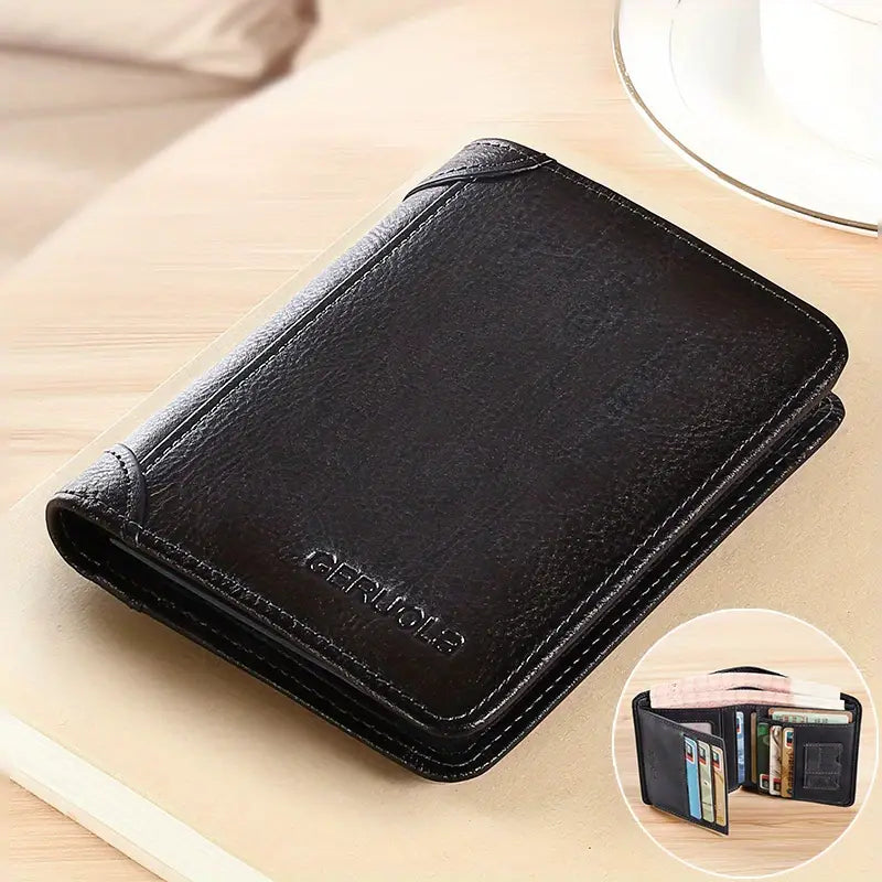 Men's RFID Blocking Slim Bifold Wallet | HUDSON