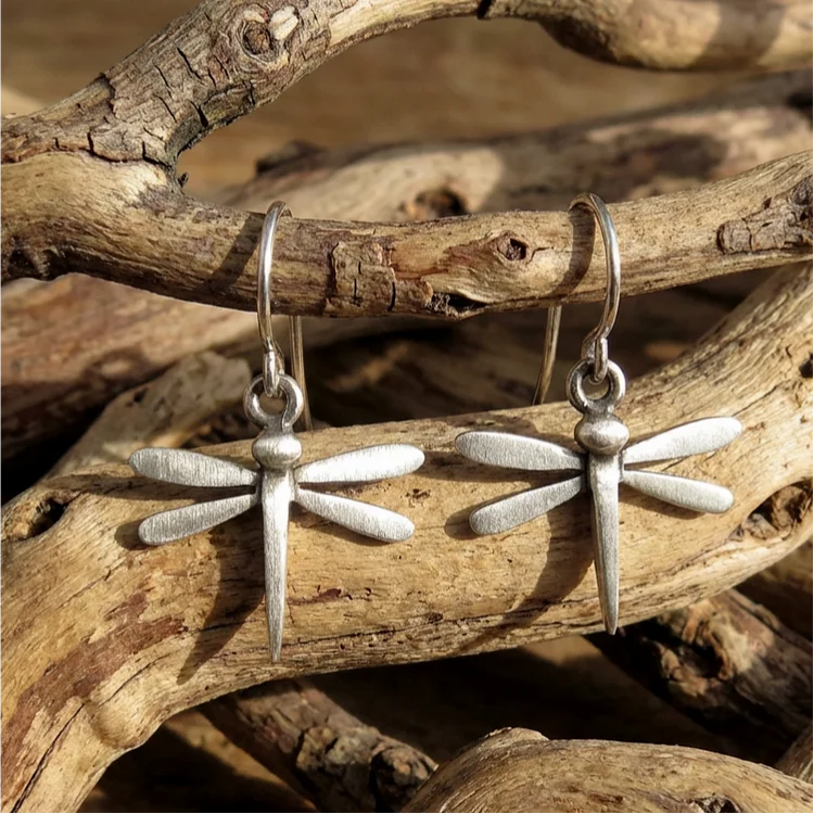Vintage Dragonfly Earrings