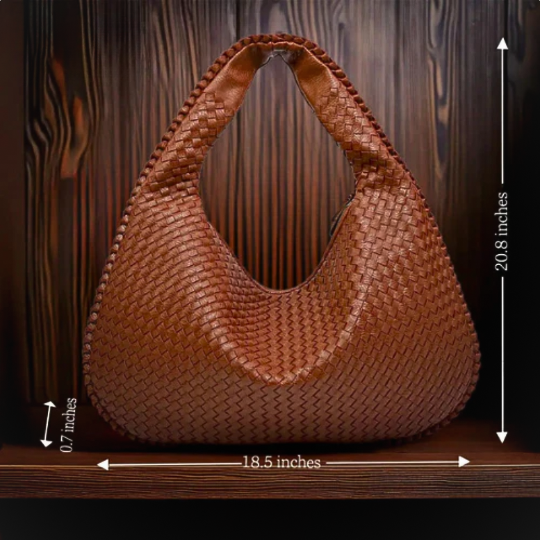 Woven Hobo Bag - Timeless Style