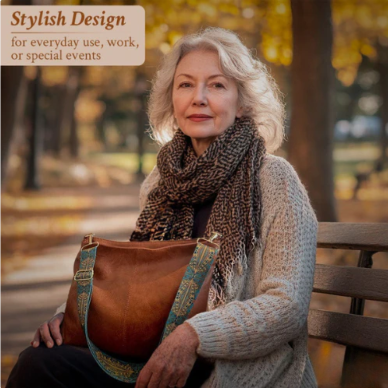 Chelsey’s Vintage Charm | Leather Shoulder Bag