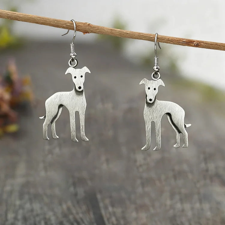 Vintage Greyhound Earrings