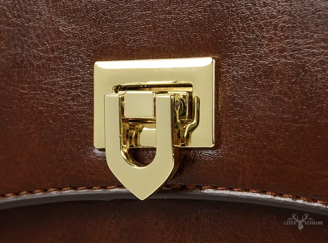 Chic leather handbag for formal occasions