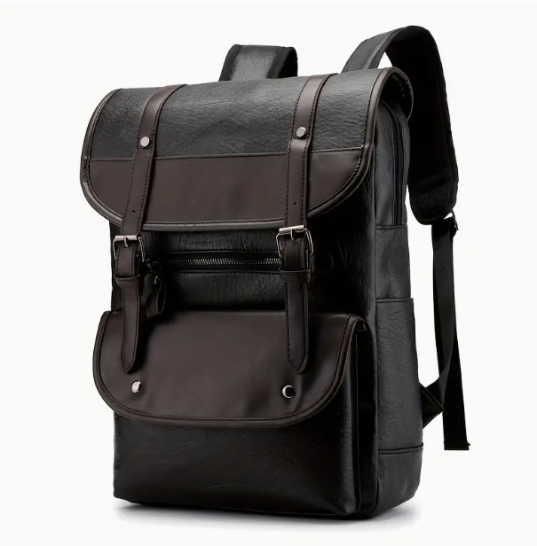 Zarino's Multifunctional Travel Leather Backpack