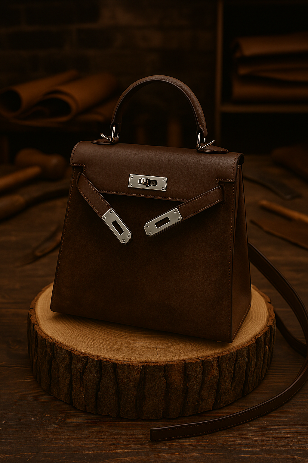 Ruth The elegant handbag of modern times made of leather