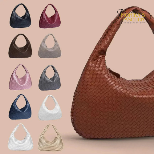 Woven Hobo Bag - Timeless Style
