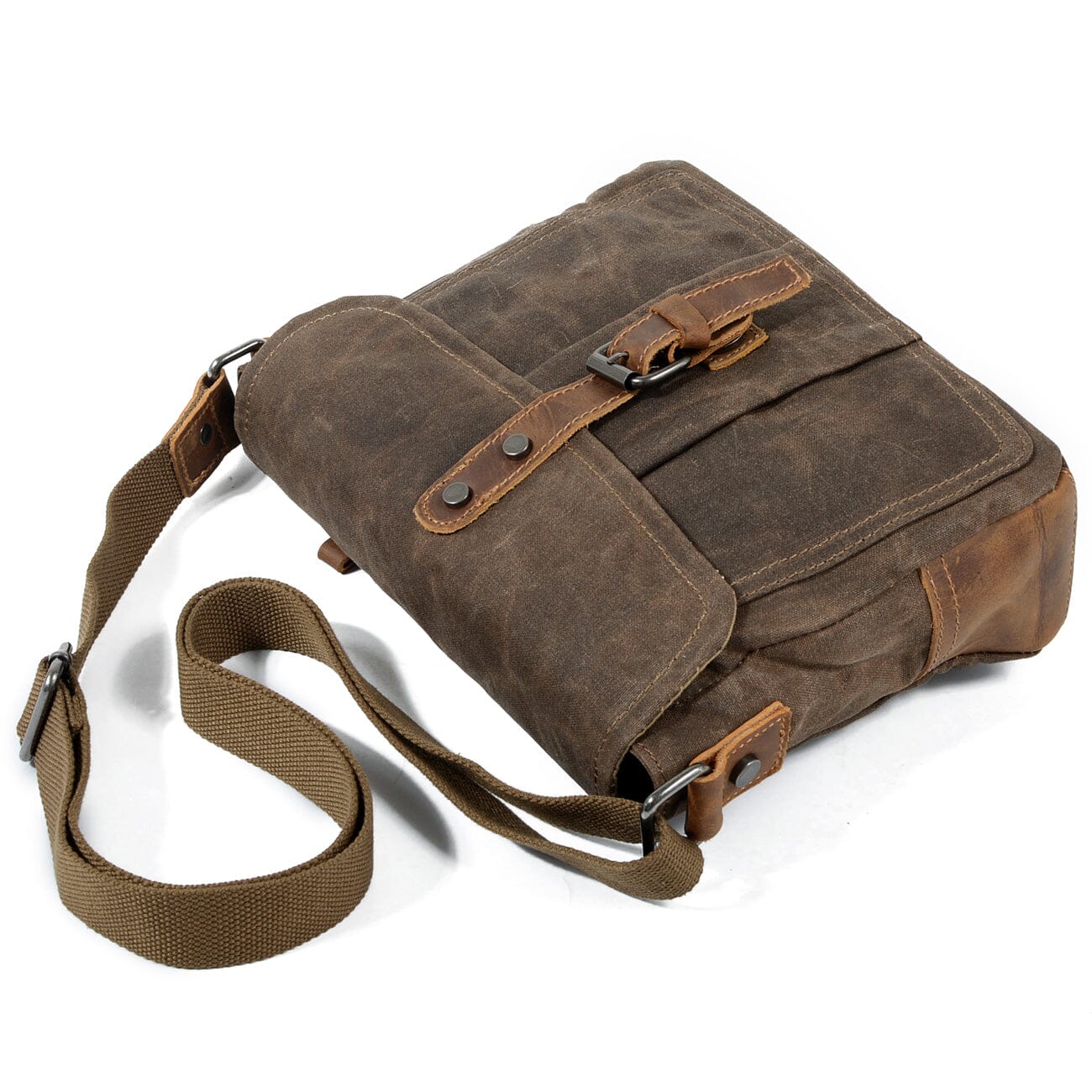 Small Canvas Messenger Bag | PARIS
