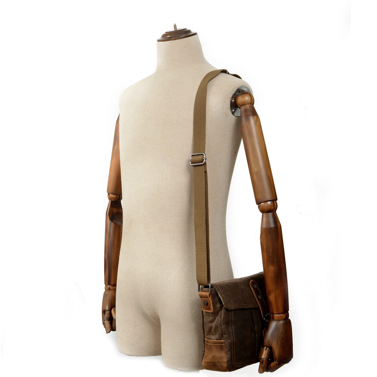 Small Canvas Messenger Bag | PARIS