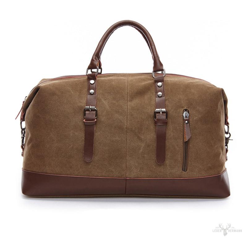 Trendy vintage travel bag