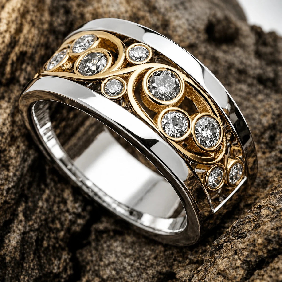 Crystal Ivy Garden Ring