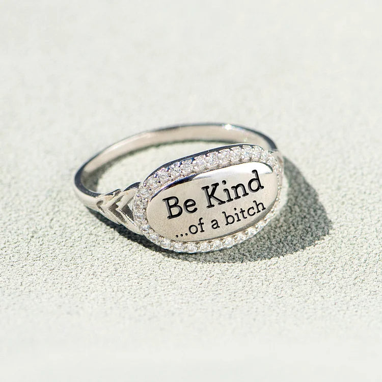 Be kind signature ring