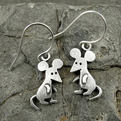 Vintage Mouse Earrings