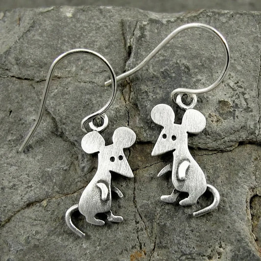 Vintage Mouse Earrings