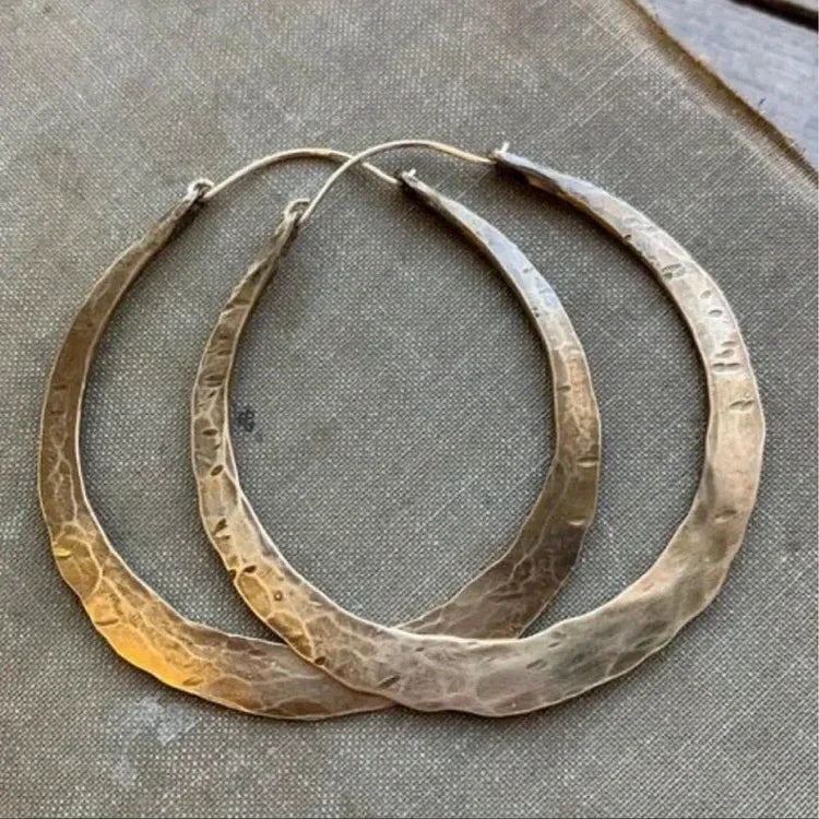 Vintage Bohemian Round Geometric Dainty Earrings