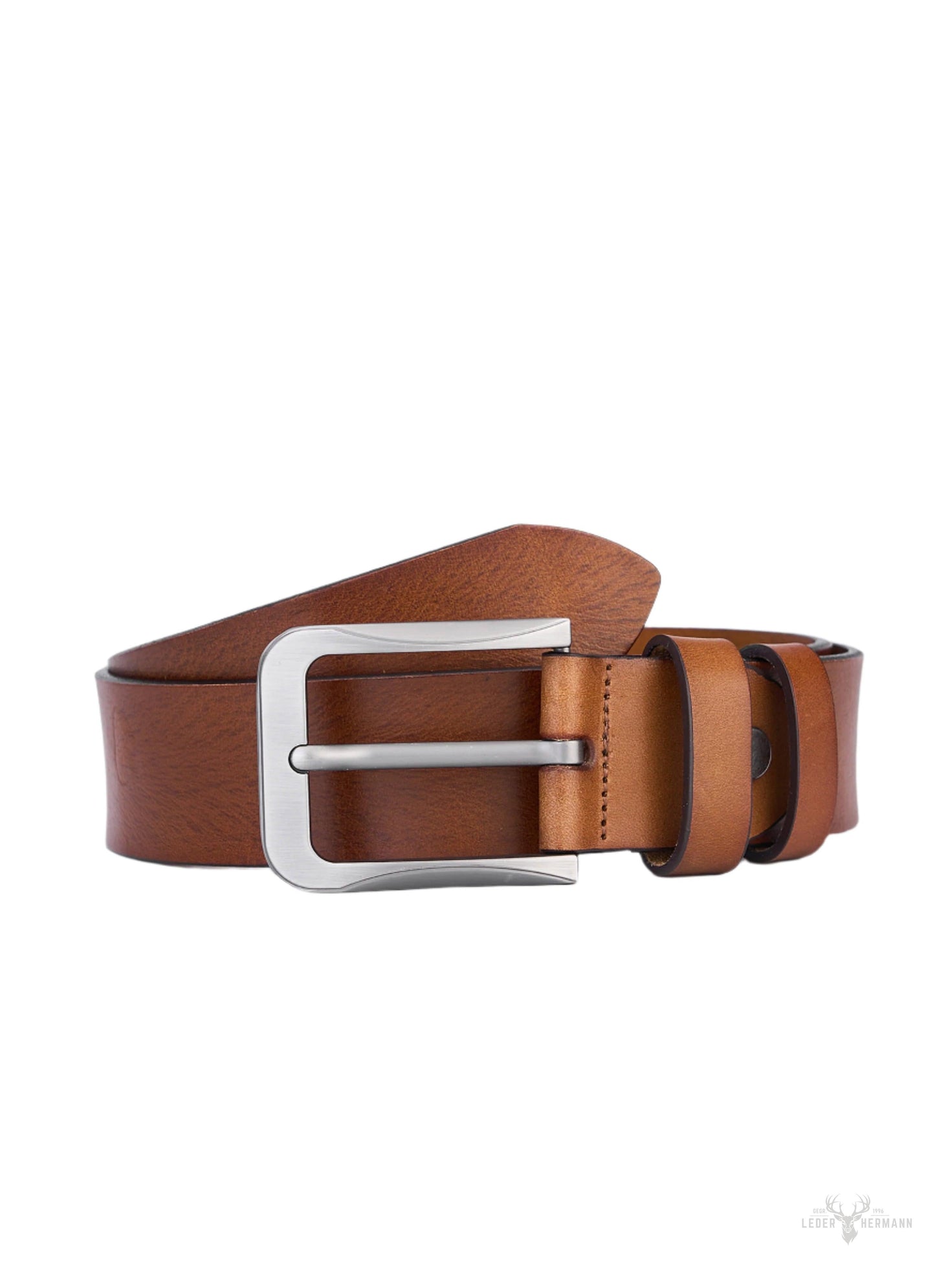 Men's leather belts