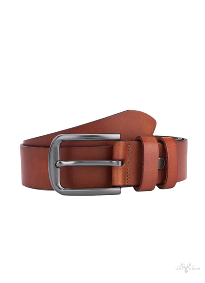 Pair of Leather Belts - Black & Brown - Men's Belts for Style and Comfort