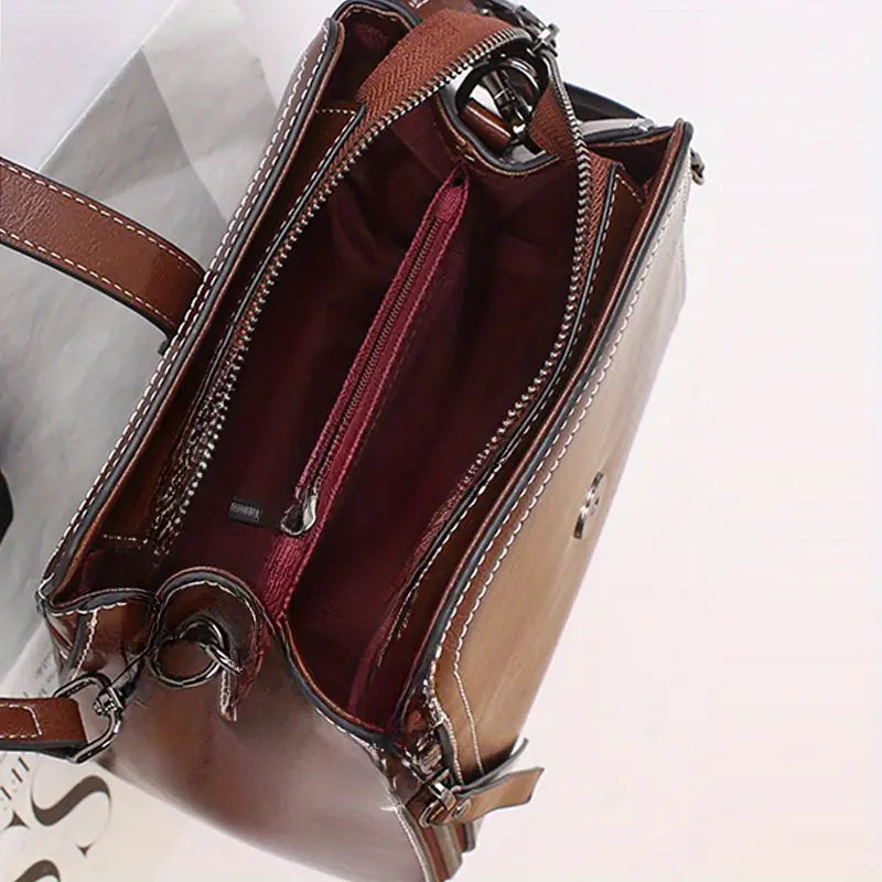 Elegant Leather Crossbody Bag