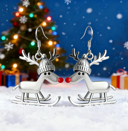 Christmas Sled Reindeer