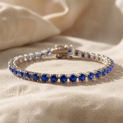 Sapphire Tennis Bracelet