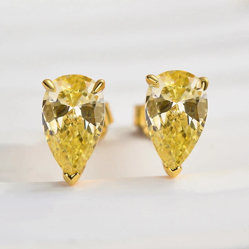 Classic Pear Cut Earrings
