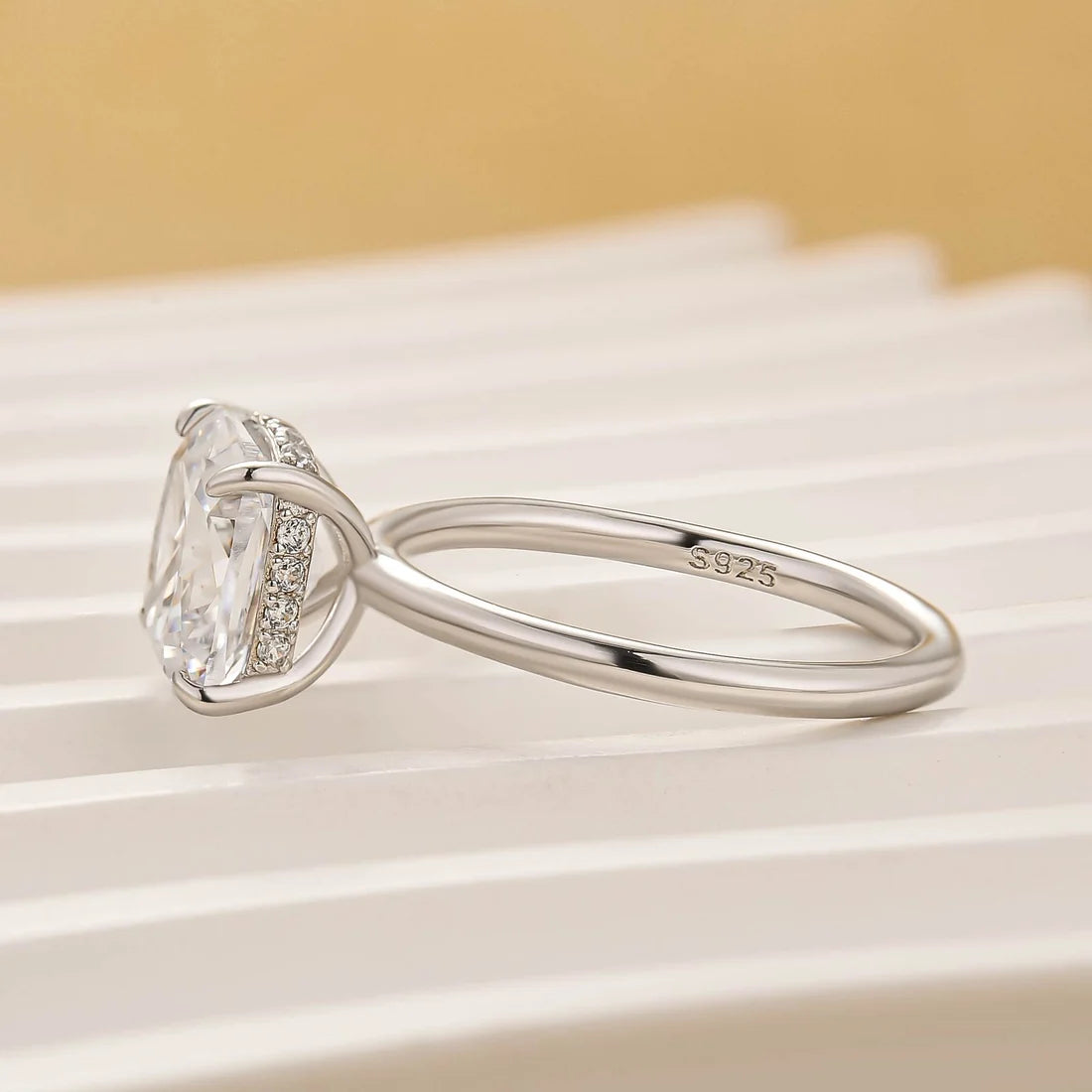Cushion Cut Everyday Engagement Ring