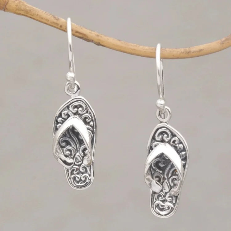 Creative Vintage Flip-flop Earrings