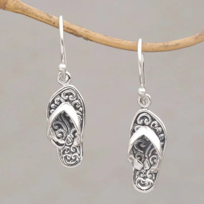 Creative Vintage Flip-flop Earrings