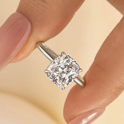 Cushion Cut Everyday Engagement Ring