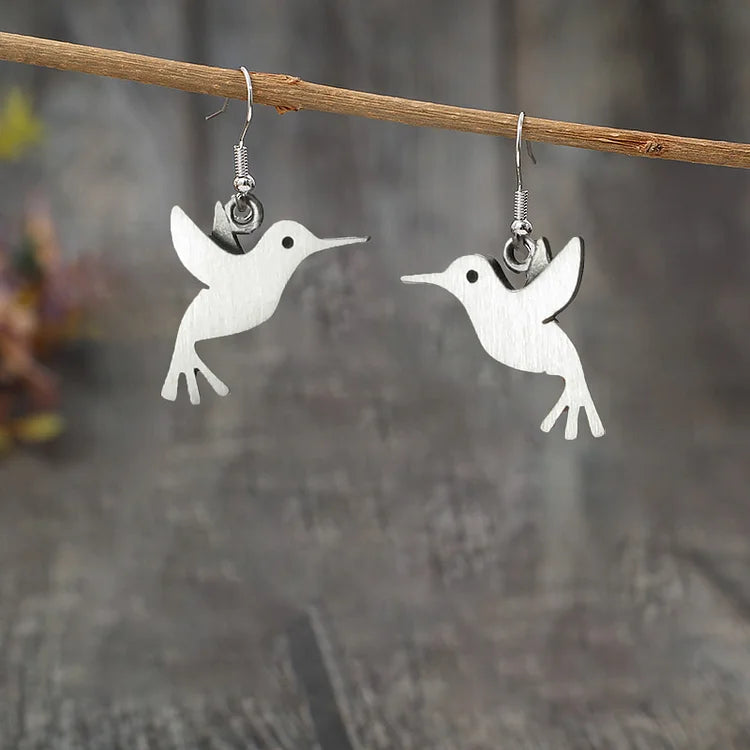 Vintage Hummingbird Earrings