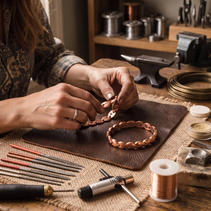 Zarinos's Bog Copper Anklet