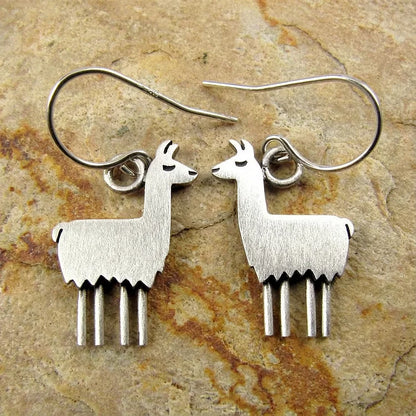 Vintage Llama Earrings