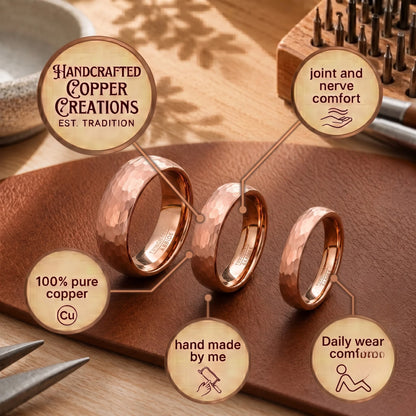 Zarinos's Dint Copper Ring