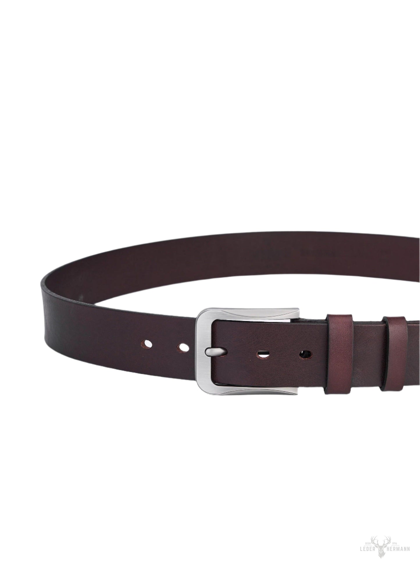 Stylish Round Leather Belt for Men - Leather Belt for a Timeless Look