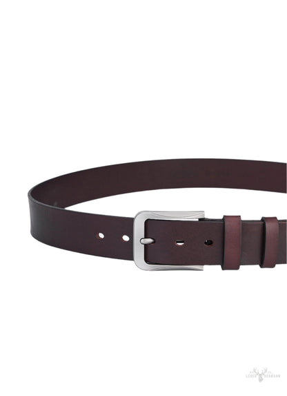 Stylish Round Leather Belt for Men - Leather Belt for a Timeless Look