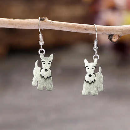 Vintage Scottish Terrier Earrings