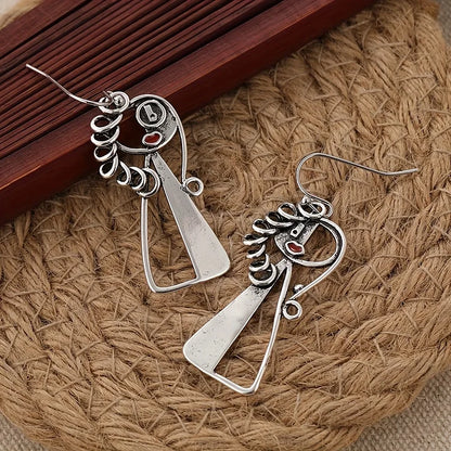 Retro Hip-hop Quirky Swing Earrings