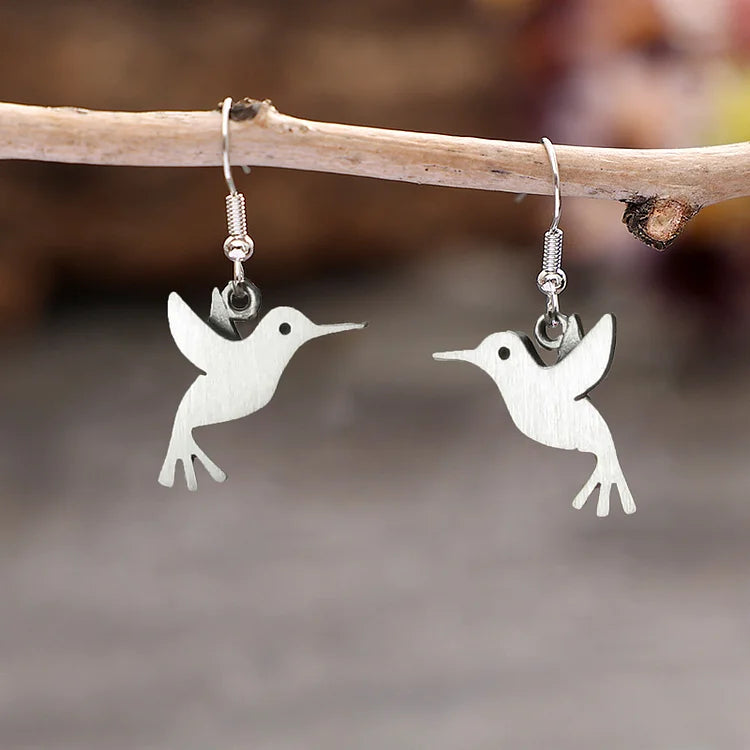 Vintage Hummingbird Earrings
