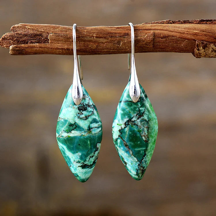 Vintage Natural Stone Earrings