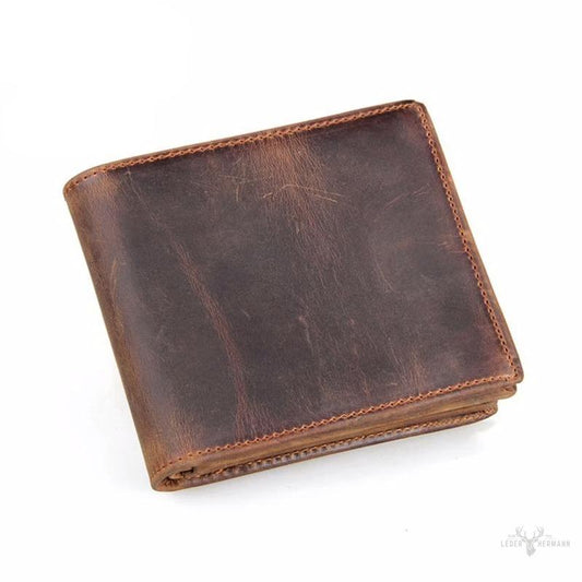 Elegant retro leather wallet
