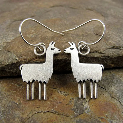 Vintage Llama Earrings