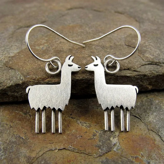 Vintage Llama Earrings