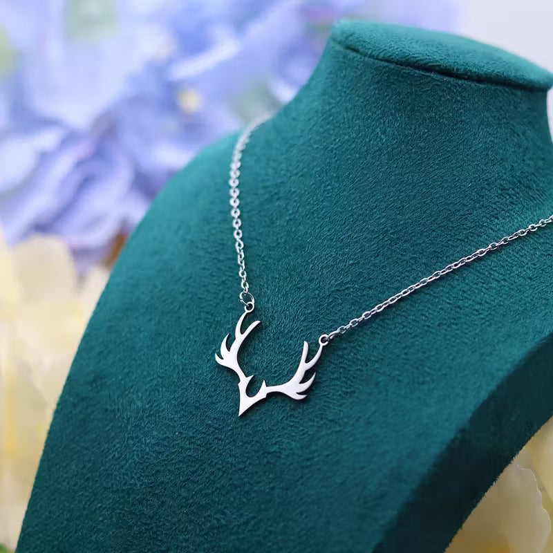 Whispering Forest Antler Grace Necklace