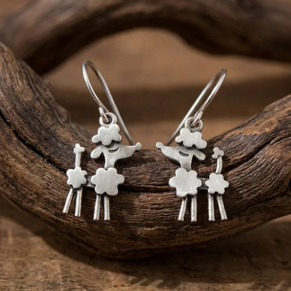 Vintage Poodle Earrings