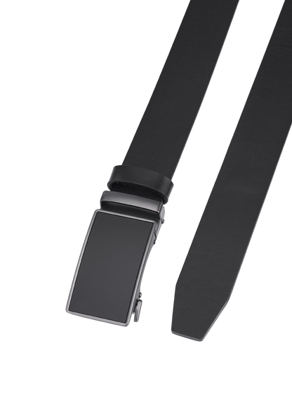 Automatic leather belt