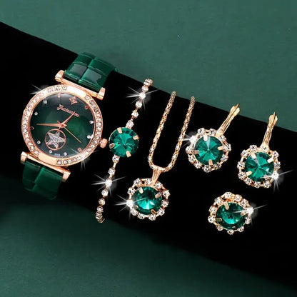 Verdantra Timecourt Jewelry emerald