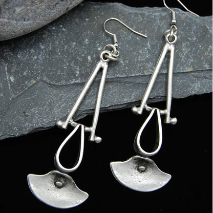 Antique Silver Dangling Earrings