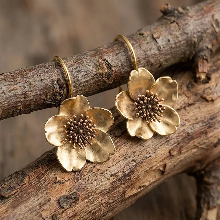 Vintage Flower Earrings