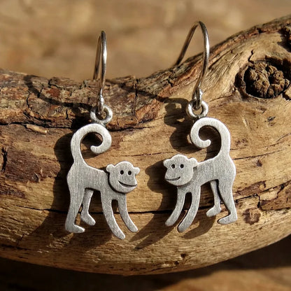 Vintage Monkey Earrings