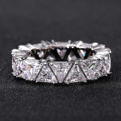 Vintage Triangle Stone Ring