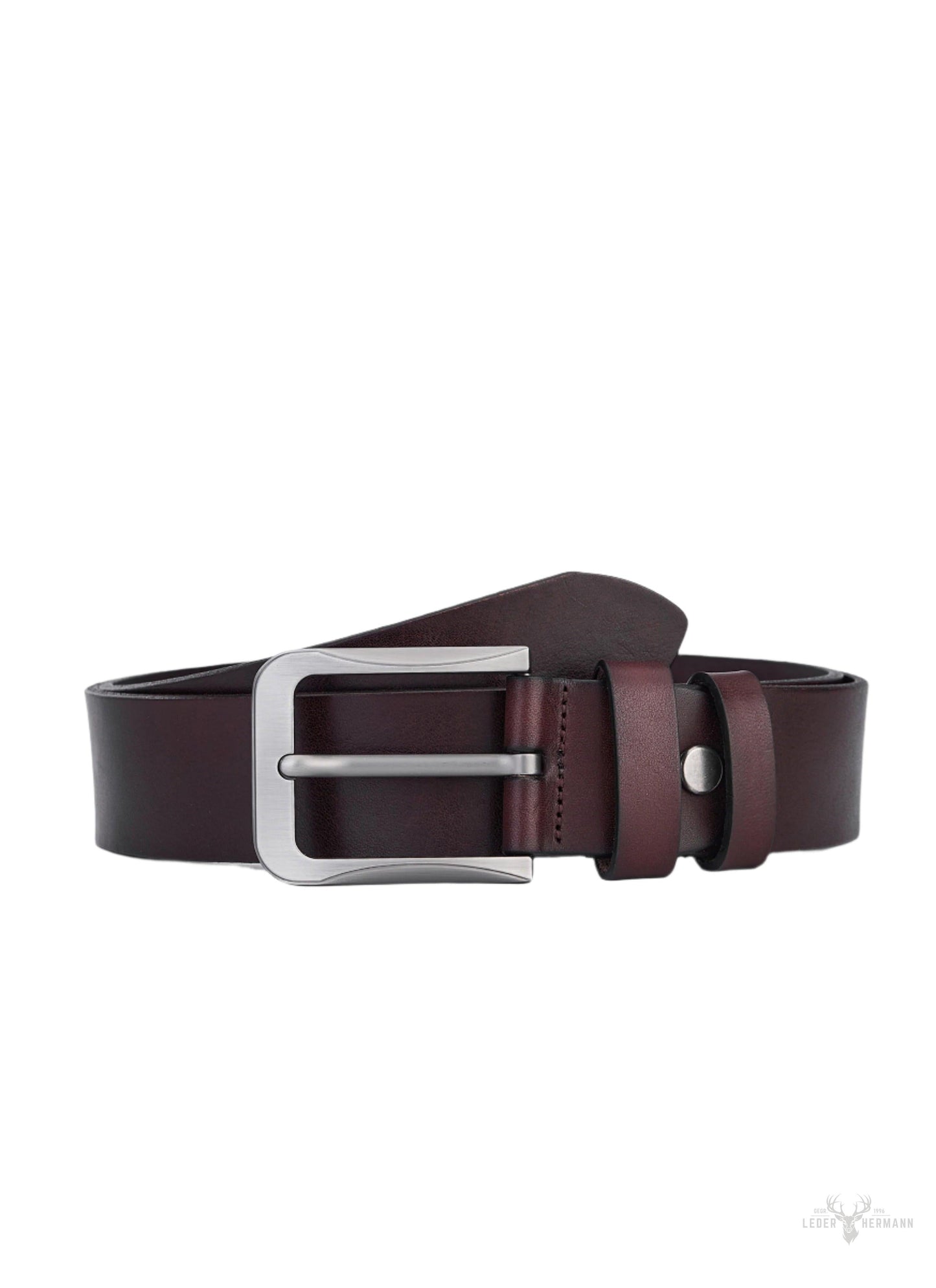 Stylish Round Leather Belt for Men - Leather Belt for a Timeless Look