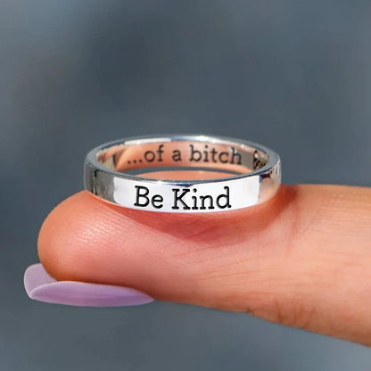 Be kind signature ring